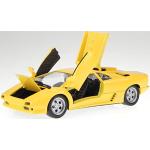Gelbe Welly Lamborghini Diablo Modellautos & Spielzeugautos aus Metall 