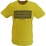 Schwarze Lambretta Rundhals-Ausschnitt T-Shirts für Herren Größe XL 