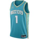 Lamelo Ball Charlotte Hornets City Edition 2023/24 Jordan Dri-FIT NBA Swingman Trikot für Herren - Blau