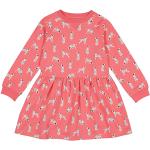 Reduzierte Rote Lamino Rundhals-Ausschnitt Kinderkleider aus Baumwolle für Mädchen Größe 134 