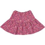 Reduzierte Pinke Blumenmuster Lamino Kinderröcke aus Baumwolle für Mädchen Größe 116 
