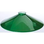 Grüne Lampenschirme aus Glas 