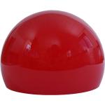 Rote Moderne Runde Runde Lampenschirme aus Kunststoff 