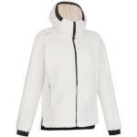Reduzierte Weiße LaMunt Kapuzenjacken aus Fleece mit Kapuze für Damen Größe L für den für den Winter 