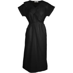 LANA Bio-Damen-Kleid "Salbjörg", schwarz, Gr. 38