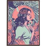 Lana Del Rey Poster, Konzertdruck, Indie-Musikplakat, Popmusikplakat, Musikliebhabergeschenk