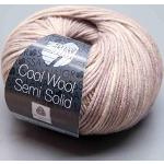 Sandfarbene Lana Grossa Cool Wool Melierte Wolle 