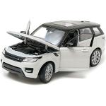 Land Rover Range Rover Sport, Weiss/schwarz, Modellauto, Fertigmodell, Welly 1:24