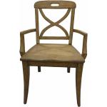 Holzstühle gebeizt aus Massivholz mit Armlehne Breite 50-100cm, Höhe 100-150cm, Tiefe 50-100cm 2-teilig 