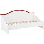 Weiße Massivio Rechteckige Betten mit Bettkasten lackiert aus Massivholz mit Stauraum 90x200 