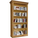 Hellbraune Life Meubles Rechteckige Bücherregale geölt aus Massivholz Breite 100-150cm, Höhe 200-250cm, Tiefe 0-50cm 