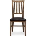 Hellbraune Rustikale Holzstühle lackiert aus Massivholz Breite 0-50cm, Höhe 100-150cm, Tiefe 0-50cm 2-teilig 