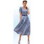 Eisblaue BERWIN & WOLFF Trachtenkleider & Landhauskleider Gesmokte aus Baumwolle für Damen Größe XL Große Größen 