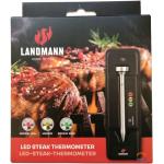 Landmann Grillthermometer schwarz / Edelstahl