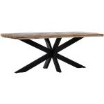 SIT Möbel SEADRIFT Tisch 160 x 90 cm rechteckig, 4 Beine, mit dunkel  abgesetzter Platte