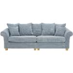 Hellblaue landscape Zweisitzer-Sofas lackiert aus Textil Breite 250-300cm, Höhe 250-300cm, Tiefe 50-100cm 2 Personen 