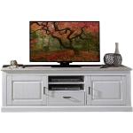 Anthrazitfarbene Rustikale landscape TV-Lowboards & Fernsehtische aus MDF Breite 150-200cm, Höhe 200-250cm, Tiefe 50-100cm 