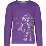 Pinke Blumenmuster Langärmelige Salt and Pepper Printed Shirts für Kinder & Druck-Shirts für Kinder mit Elefantenmotiv aus Baumwolle Größe 158 