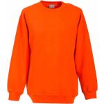 Orange Langärmelige Rundhals-Ausschnitt Kindersweatshirts 