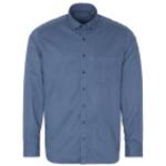 Blaue Langärmelige Eterna Bio Herrenlangarmhemden Größe XL für den für den Frühling 