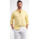 Gelbe Langärmelige Eterna Bio Herrenlangarmhemden Größe XL für den für den Frühling 