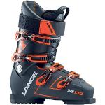 Lange – Skischuhe Sx 130 (Black-Orange) Herren – Größe 49 – Schwarz