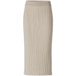 Dunkelgraue Waschbär Bio Maxi Nachhaltige Maxiröcke aus Baumwolle enganliegend für Damen Größe L 