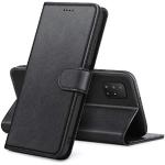 Schwarze Samsung Galaxy A51 Hüllen Art: Flip Cases mit Bildern aus Leder klappbar 