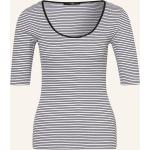 Weiße Lanius Nachhaltige T-Shirts aus Baumwollmischung für Damen Größe S 