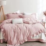 Reduzierte Rosa Moderne Bettwäsche Sets & Bettwäsche Garnituren mit Reißverschluss 155x200 für den für den Frühling 