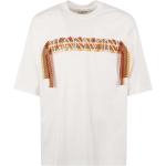 Weiße Elegante LANVIN T-Shirts aus Spitze für Herren Größe XL 