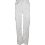 Reduzierte Weiße LANVIN Straight Leg Jeans mit Reißverschluss aus Baumwolle für Herren 