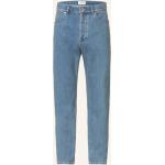Reduzierte Hellblaue LANVIN Slim Fit Jeans aus Baumwolle für Herren 