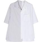 Reduzierte Weiße Kurzärmelige LANVIN Shirts mit Tasche aus Baumwolle für Herren Größe L für den für den Sommer 