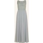Hellgrüne Romantische Laona Maxi Lange Abendkleider mit Reißverschluss aus Chiffon für Damen Größe XS 