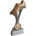 Larius Group Fußball Trophäe Goldener Schuh Fußballschuh Pokal Fußballpokal Ehrenpreis mit Wunschtext Gravur (ohne Wunschtext)