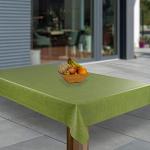 Grüne Rechteckige eckige Tischdecken aus PVC 