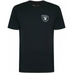 Schwarze Kurzärmelige Fanatics Las Vegas Raiders T-Shirts mit Las Vegas Motiv aus Baumwolle für Herren Größe S 