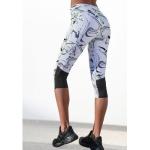 Schwarze LASCANA Active Capri-Leggings & 3/4-Leggings aus Polyester für Damen Größe XS Weite 44, Länge 34 