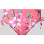 Pinke Blumenmuster LASCANA Bikinihosen & Bikinislips aus Polyamid für Damen Größe M 