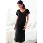 Schwarze Elegante LASCANA Mini V-Ausschnitt Minikleider & kurze Kleider für Damen Größe XS 