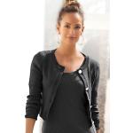 Schwarze LASCANA Mini Kurzjacken & Cropped-Jackets für Damen Größe XS 