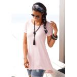 Rosa LASCANA T-Shirts aus Viskose für Damen Größe XXL für den für den Sommer 
