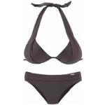 Braune LASCANA Triangel-Bikinis für Damen Größe M 