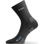 Lasting OLI Coolmax® Trekking-Socke Unisex halbhoch - schwarz, Größe S(EU34-37)L(EU42-45)M(EU38-41)XL(EU46-49)M (EU 38-41)