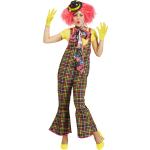 Schwarze Buttinette Clown-Kostüme & Harlekin-Kostüme Weite 34, Länge 36 