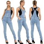 Reduzierte Jeans-Latzhosen aus Baumwolle maschinenwaschbar für Damen Größe XS 