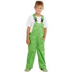 Grüne Bauarbeiter-Kostüme für Kinder 