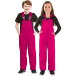 Pinke Buttinette Bauarbeiter-Kostüme für Kinder Größe 116 