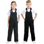 Schwarze Buttinette Bauarbeiter-Kostüme für Kinder Größe 140 